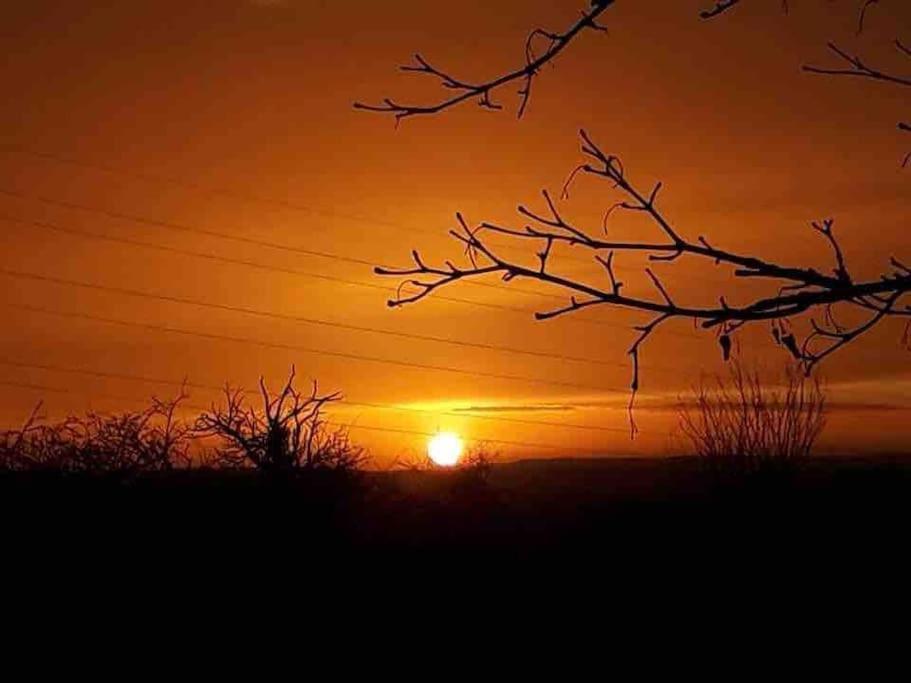 Romantic Shepherds Hut With Stunning Sunsets Hollingbourne 外观 照片